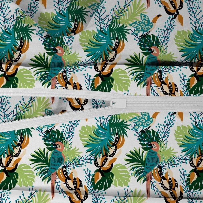 Set çarçaf QUIET JUNGLE, 200 x 200 cm