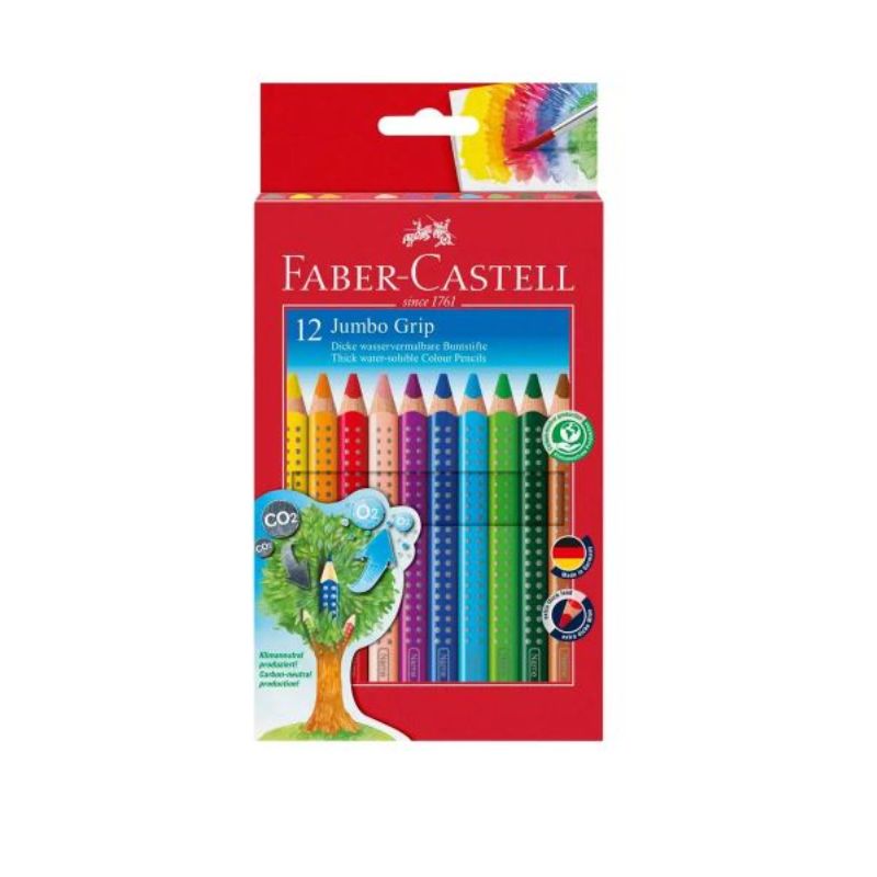 Lapsa me ngjyra Grip Jumbo 12 copë F.Castell