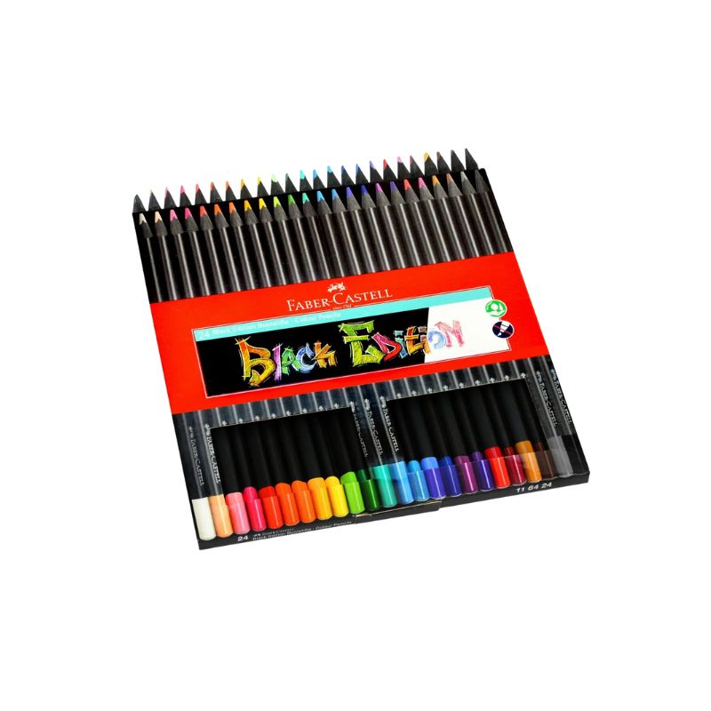 Lapsa me ngjyra Black Edition 24 copë F.Castell