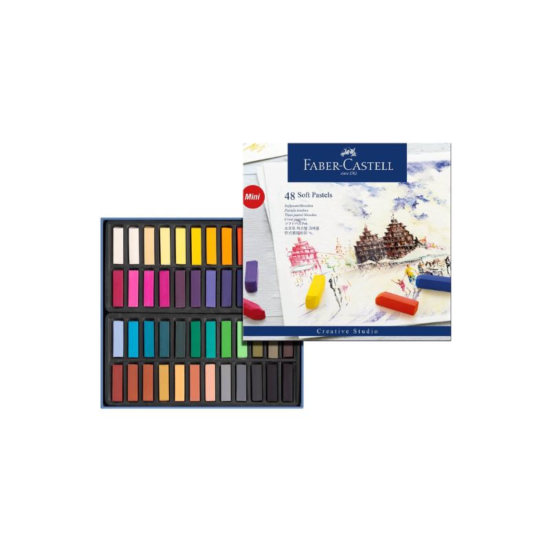 Ngjyra soft pastel 48 copë F.Castell