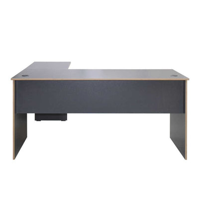 Tavolinë zyre forme L, Anthracite