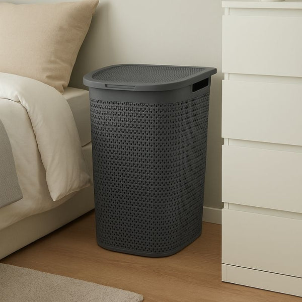 Kosh rrobash plastik, 60L