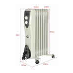 Radiator, 7 compartments
