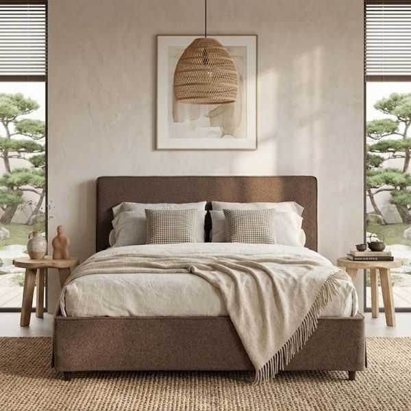Krevat dopio MADISON, Brown
