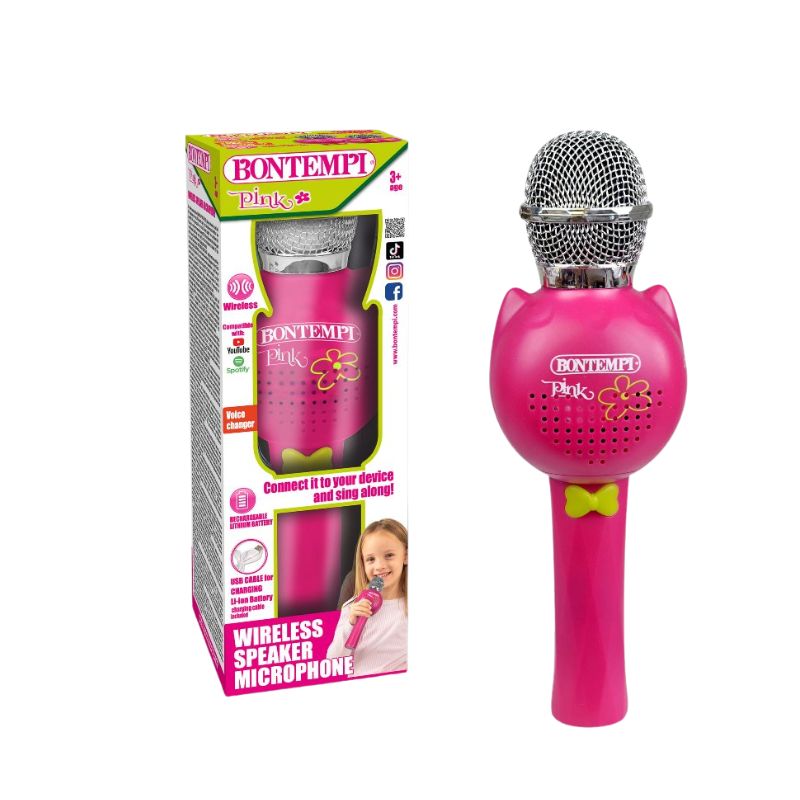 Mikrofon Bontempi Pink me Wifi
