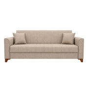 Sofa bed 3 vendësh DIANA, Brown
