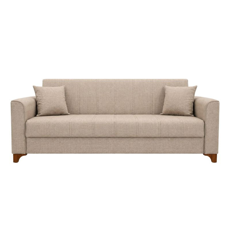 Sofa bed 3 vendësh DIANA, Brown