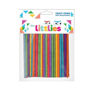 Set me stika druri cilindrike me ngjyra