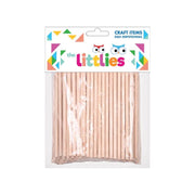 Set me stika druri cilindrike bezhë