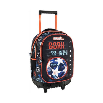 School bag FOOTBALL BORN TO WIN