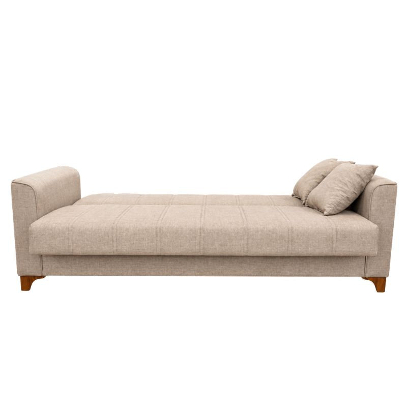 Sofa bed 3 vendësh DIANA, Brown