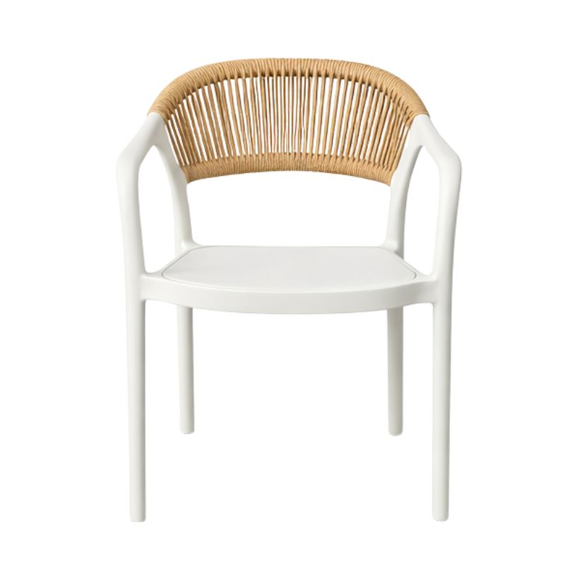 Karrige me krahë LINDEN, White