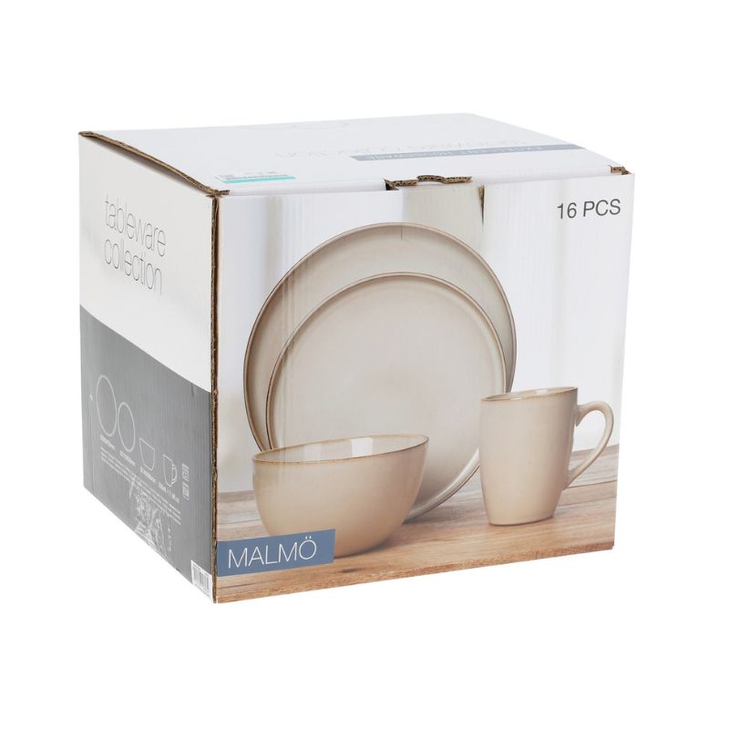 Set pjatash qeramike , 16 copë