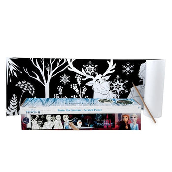 Poster me gërvishtje FROZEN, 200x30 cm