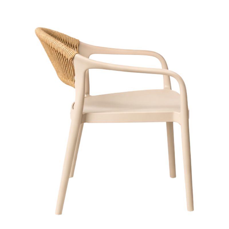 Karrige me krahë LINDEN, Cappuccino