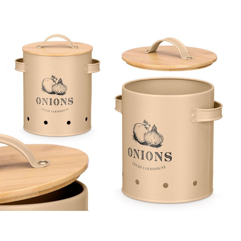 Kavanoz me kapak bamboo, Bezhë