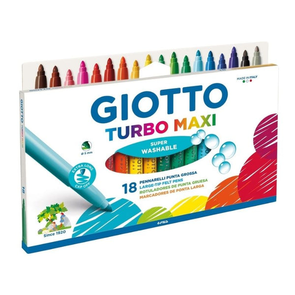 Set lapsa me ngjyrë TURBO MAXI, 18 copë