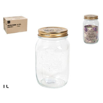 Glass jar, 0.25 l