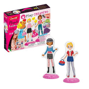 Set kukulla me veshje magnetike FASHION BEST FRIENDS