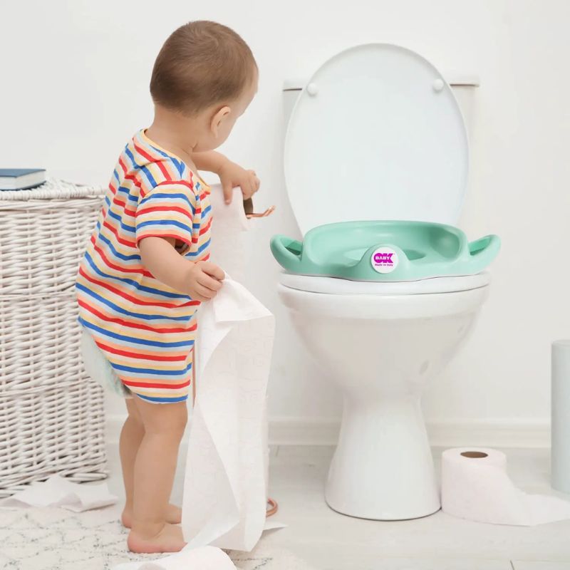 Përshtatëse Tualeti Sofa OK Baby Rozë