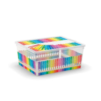 Gray organization box
