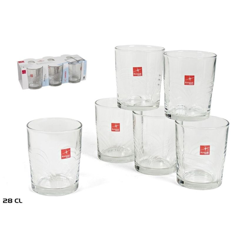 Set gota uji qelq, 6 copë