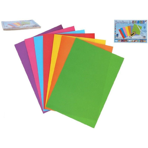Set kartona me ngjyra A4, 7 copë