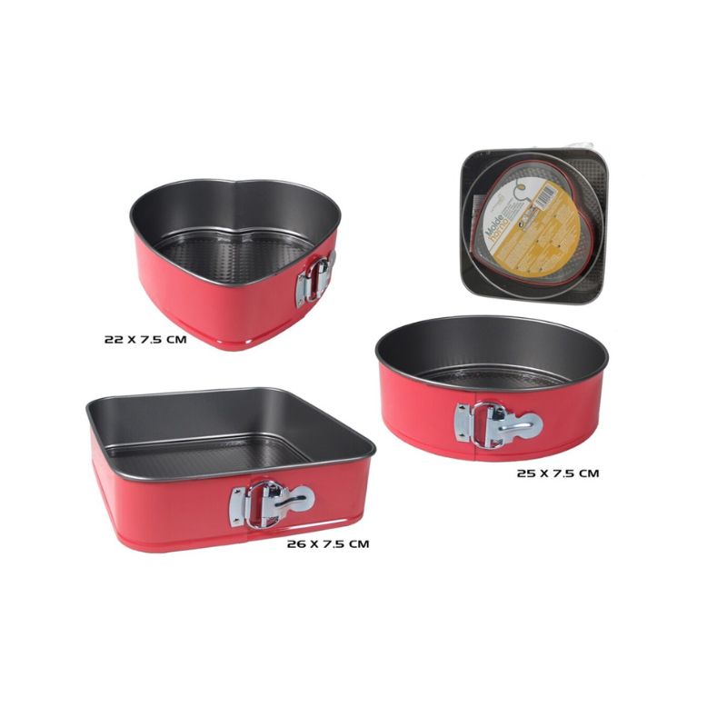 Set me 3 tava pjekje