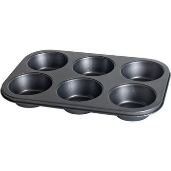 Tavë metali për Muffins, 6 copë