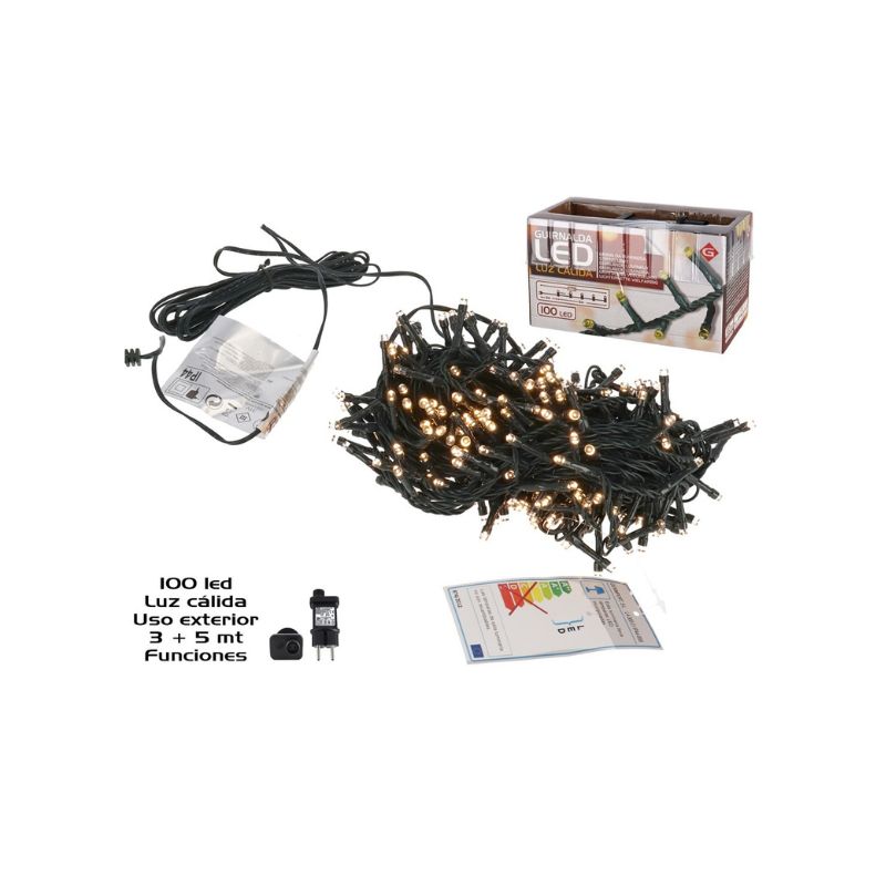 ﻿Rrjetë me 100 drita led