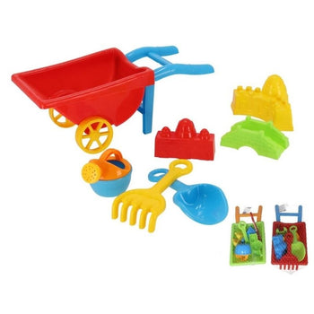 Set of beach toys for children, 7 pieces