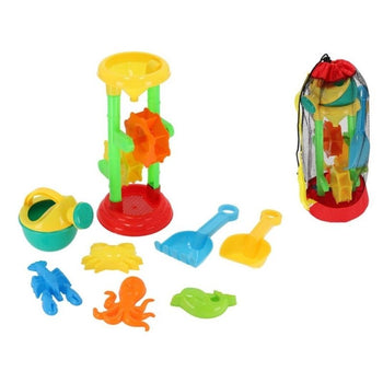 Set of beach toys for children, 8 pieces