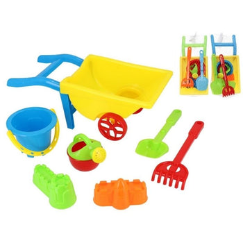 Set of beach toys for children, 7 pieces