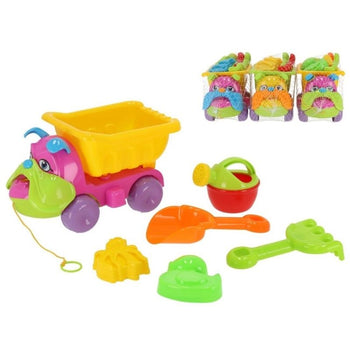 Set of beach toys for children, 6 pieces