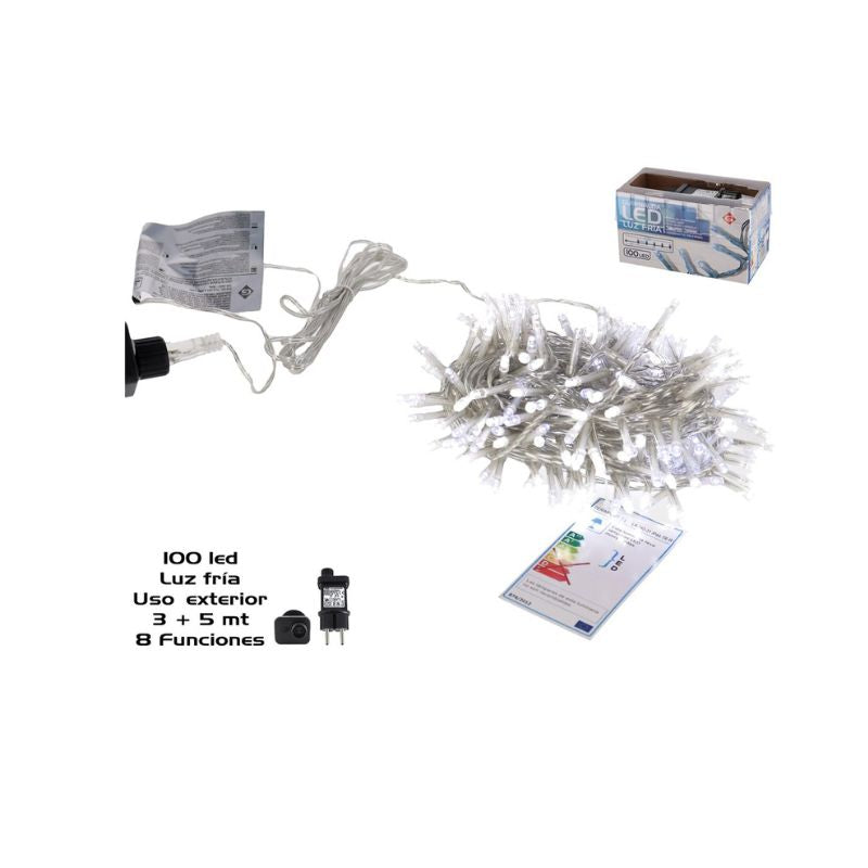 Varg me drita 100 LED, 3+5M