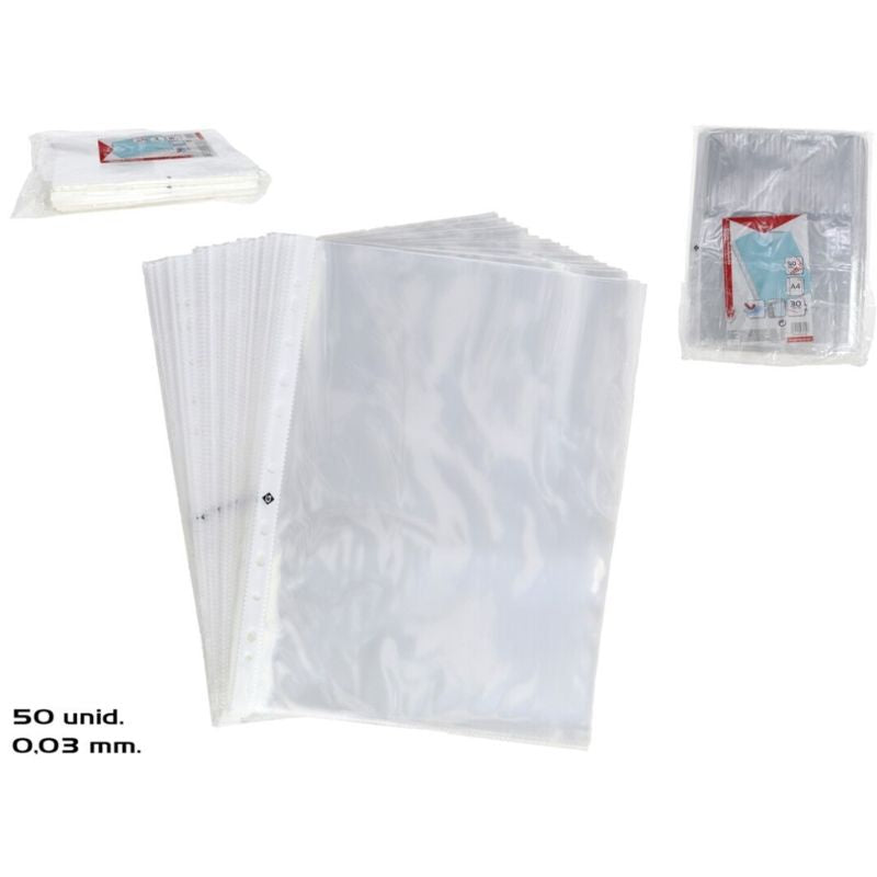 Set qese dokumentash 30 MIC, 50 copë