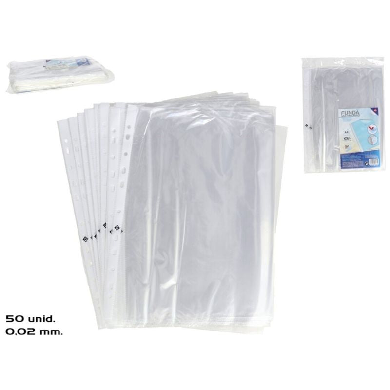 Set qese dokumentash 20MIC, 50 copë