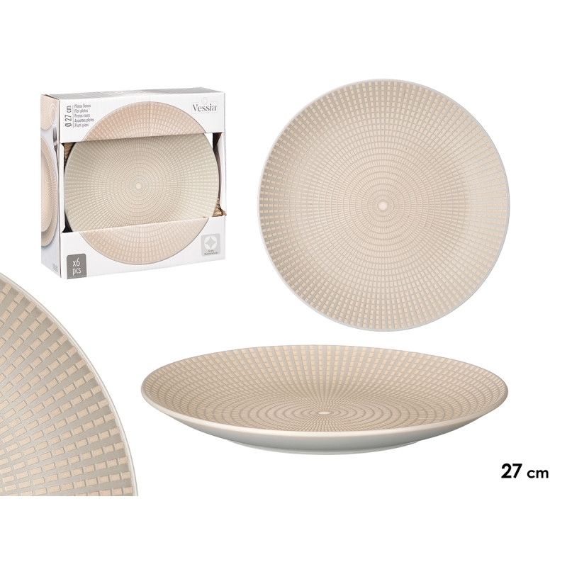 Porcelain plate 26.5 x 2.8 cm