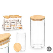 Kavanoz rrethor me kapak Bamboo 1,4L