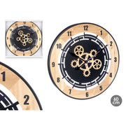 Orë muri prej druri , 60 cm