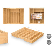 Mbajtëse servisesh Bamboo, 7 ndarje
