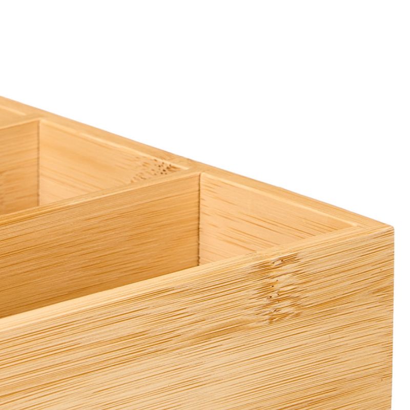 Mbajtëse servisesh Bamboo , 3 ndarje