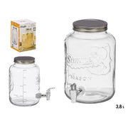 Dispenser qelqi me rubinet, 3.8 L