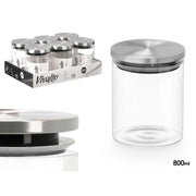 Glass jar set, 4 pieces, 200 ml
