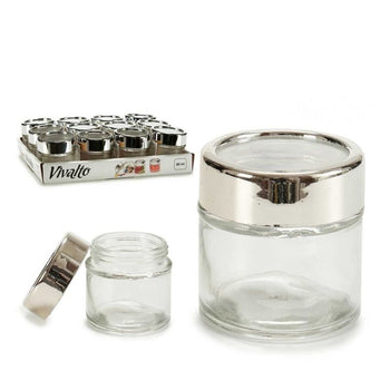 Kavanoz transparent me kapak