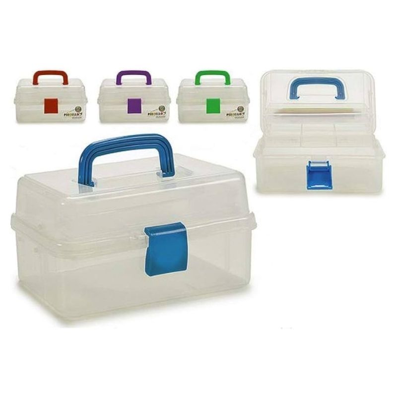 Organizues plastik transparent me dorezë