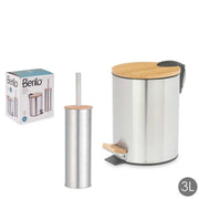 Set kosh mbeturinash 3 L+furçë tualeti BAMBOO