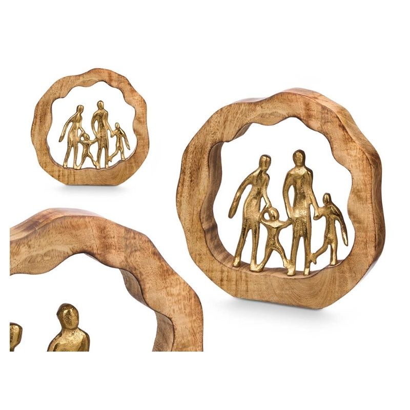 Skulpturë GOLDEN FAMILY