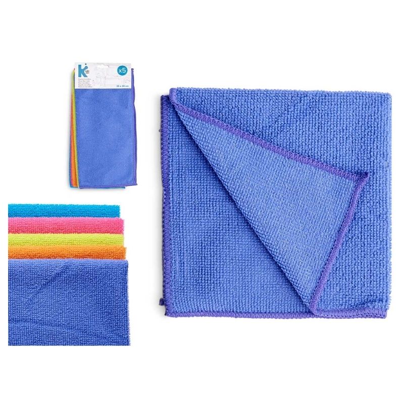 Set copash mikrofibër, 5 lecka