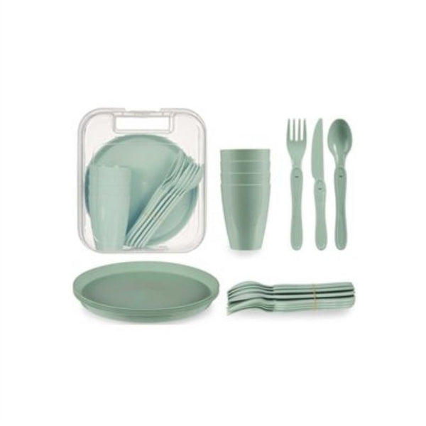 Picnic tableware set, 4 pieces